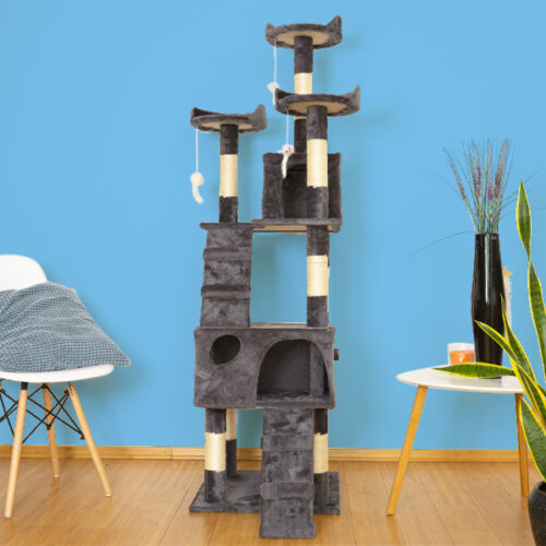 Mačje drevo TOPCAT - Sivo